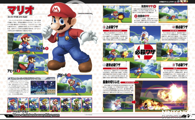 Illustration for article titled Emerging Super Smash Bros. 4 Famitsu Scans!